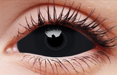 Sclera Sabretooth Black Contact Lenses 22mm